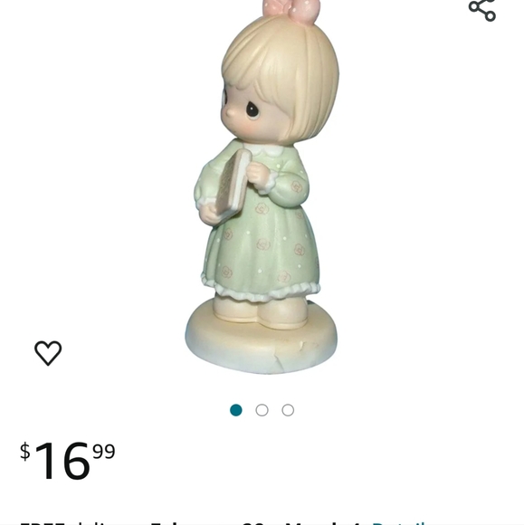 Precious Moments GOOD ADVICE HAS NO PRICE 679828 Bible - Picture 6 of 6